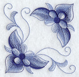 Delft Blue Flower Corner
