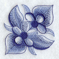 Delft Blue Flower Corner