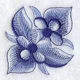 Delft Blue Flower Corner