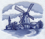 Delft Blue Windmill