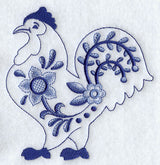 Delft Blue Rooster