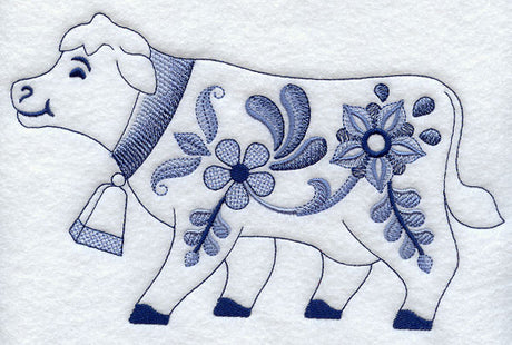 Delft Blue Cow