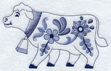 Delft Blue Cow