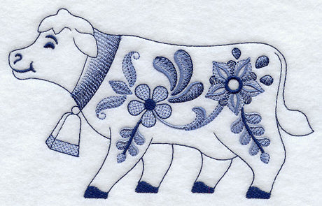 Delft Blue Cow