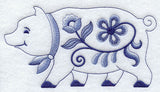 Delft Blue Pig