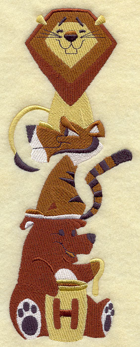 Lion and Tiger and Bear -Oh My! Stack