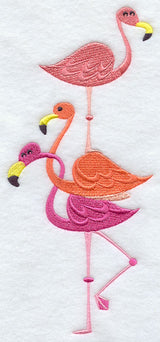 Pretty In Pink Flamingoes Stack