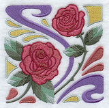 Arts and Crafts Roses Square