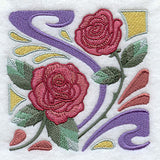 Arts and Crafts Roses Square