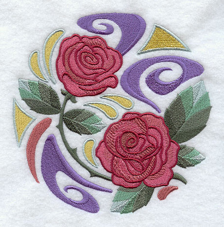 Arts and Crafts Roses Circle