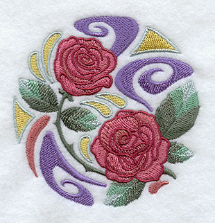 Arts and Crafts Roses Circle