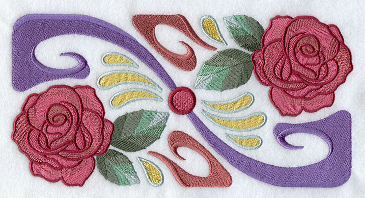 Arts and Crafts Roses Border