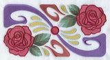 Arts and Crafts Roses Border