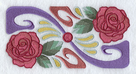 Arts and Crafts Roses Border