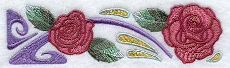 Arts and Crafts Roses Border