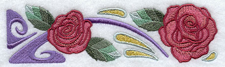 Arts and Crafts Roses Border