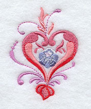 Rosemaling Heart 2