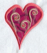 Art Deco Heart 2
