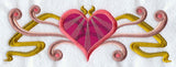 Art Deco Heart Border