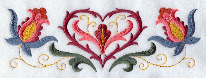 Suzani Heart Border