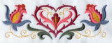 Suzani Heart Border