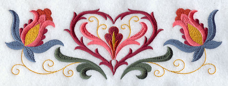Suzani Heart Border