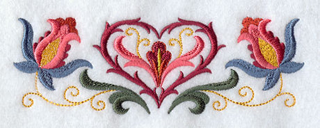 Suzani Heart Border