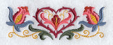 Suzani Heart Border