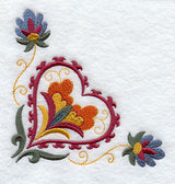 Suzani Heart Corner