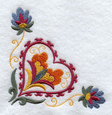 Suzani Heart Corner