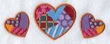 Patchwork Heart Trio