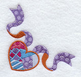 Patchwork Heart Corner