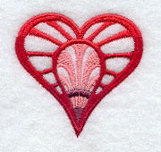 Art Nouveau Heart 2