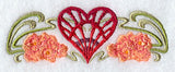 Art Nouveau Heart Border