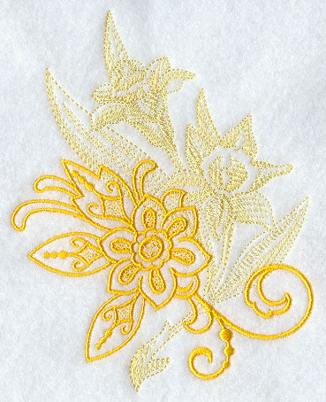 Daffodil Echo in Bloom