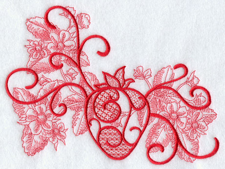 Strawberry and Blossom Echo in Bloom