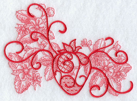 Strawberry and Blossom Echo in Bloom