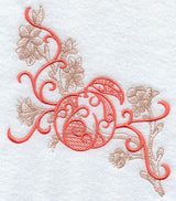 Peach and Blossom Echo in Bloom