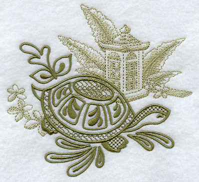 Turtle and Asian Garden Echo