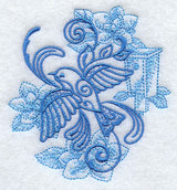 Bluebird and Birdhouse Echo