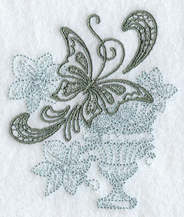 Butterfly and Flower Echo