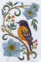Oriole in Flowers
