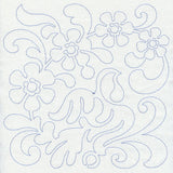 Bird and Flowers Quilting Square 2 (Single Run)