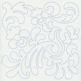 Bird and Flowers Quilting Square 4 (Single Run)