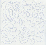Bird and Flowers Quilting Square 5 (Single Run)