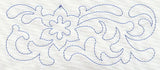Flower Quilting Border (Single Run)