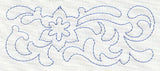 Flower Quilting Border (Single Run)