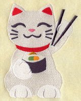 Maneki Neko and Sushi