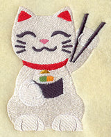 Maneki Neko and Sushi