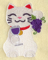 Maneki Neko and Wine